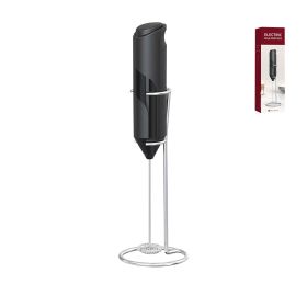 Handheld Electric Milk Frother with Stainless Steel Stand
