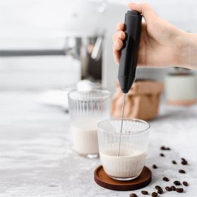 Electric portable whisk & milk frother