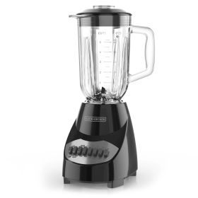 BLACK+DECKER™ Countertop Blender with 5-Cup Glass Jar Black