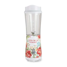 The Pioneer Woman "Vintage Floral" 14 Ounce Personal Blender with Travel Lid