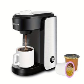 CHULUX Stainless Steel Single Serve Coffee Maker