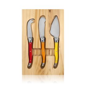 Sunnyside™: Cheese Knives & Cutting Board