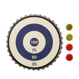 Bullseye Magnetic Bottle Cap Target Game by Foster & Rye