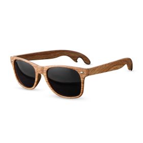 Faux Wood Bottle Opener Sunglasses by Foster & Rye™