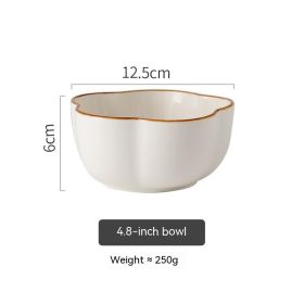 SUNFLOWER Ceramic Tableware (Option: 4.5inch bowl)